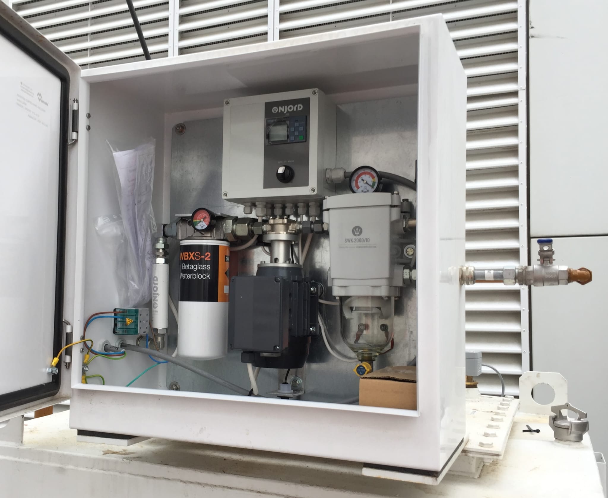 Polttoaineen puhdistusjärjestelmä